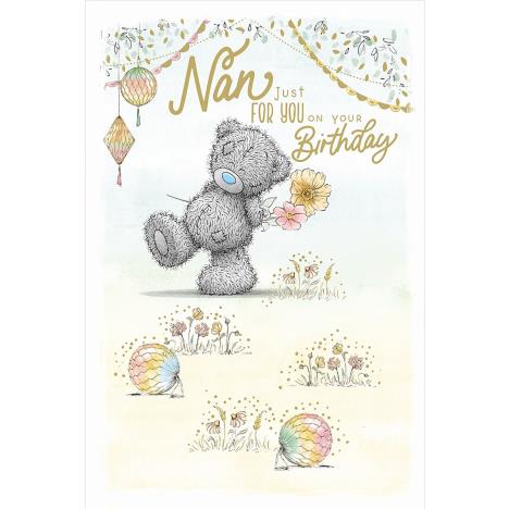 Just for You Nan Me to You Bear Birthday Card £2.49